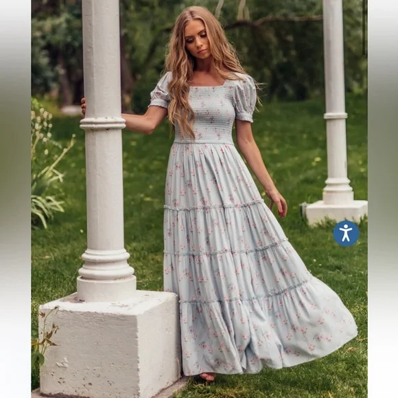 Only wear one time Mommy Daughter dress from JessaKae - Picture 2 of 7